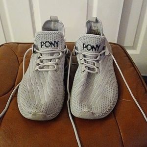 Pony Sneakers Men's Size 12 Grey/Silver